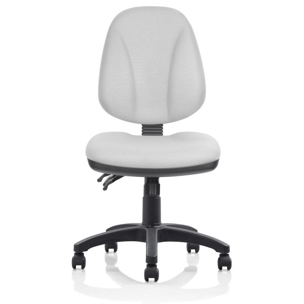 Deluxe kontorsstol, grå