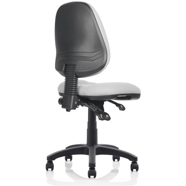 Deluxe kontorsstol, grå