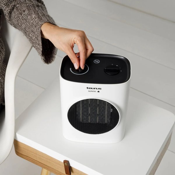Taurus Keramisk Värmefläkt Tropicano 7C, vit