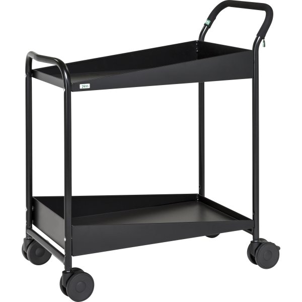 Rullbord Elegance 866x503x980 mm 150 kg Svart