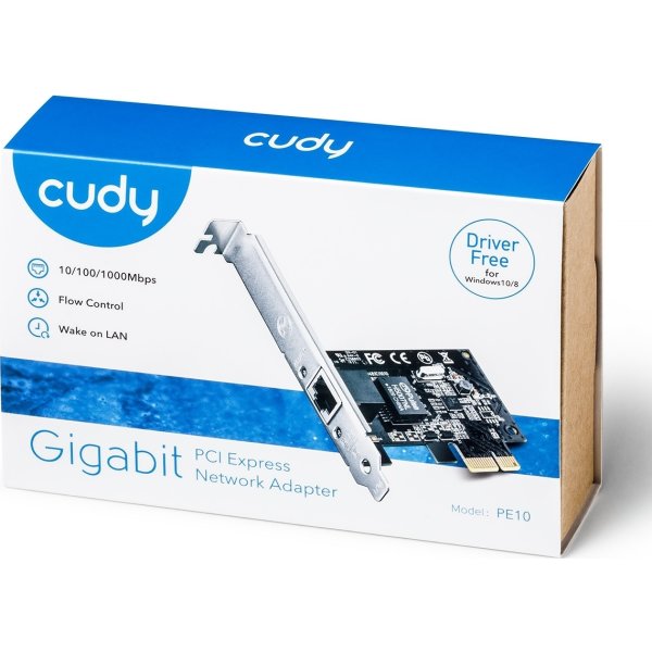 CUDY Adapter PCI-E PE10, Gigabit 1P
