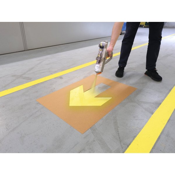 Duraline golvmarkeringsfärg, 750 ml, gul