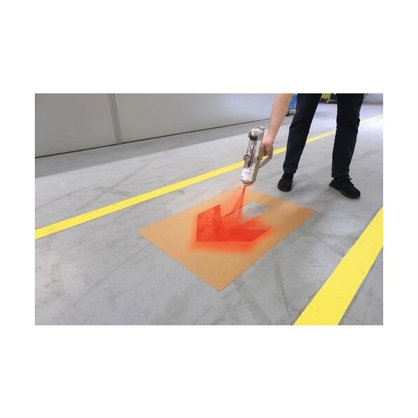 Duraline golvmarkeringsfärg, 750ml, röd