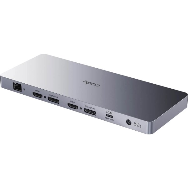 CUDY Dockningsstation CS700 10Gbps USB-C Dual 4K