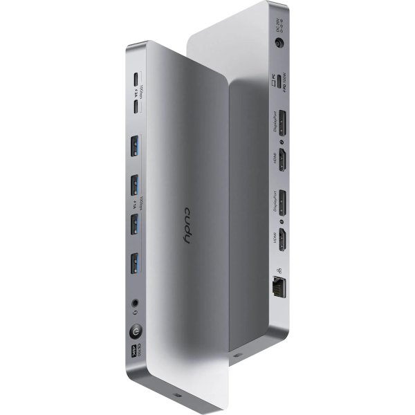 CUDY Dockningsstation CS700 10Gbps USB-C Dual 4K