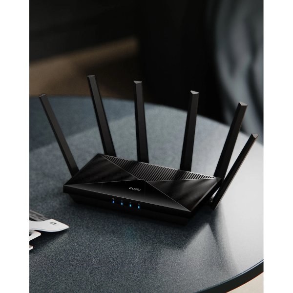 CUDY Wi-Fi Router WR11000, WF7, BE11000, Tri-Band