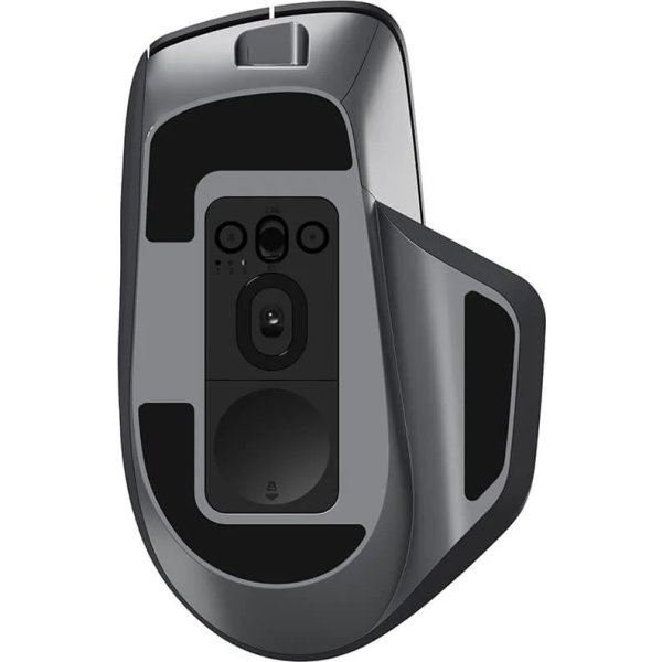 RAPOO Mus, MT760L, Trådlös, Multi-Mode, Mörkgrå