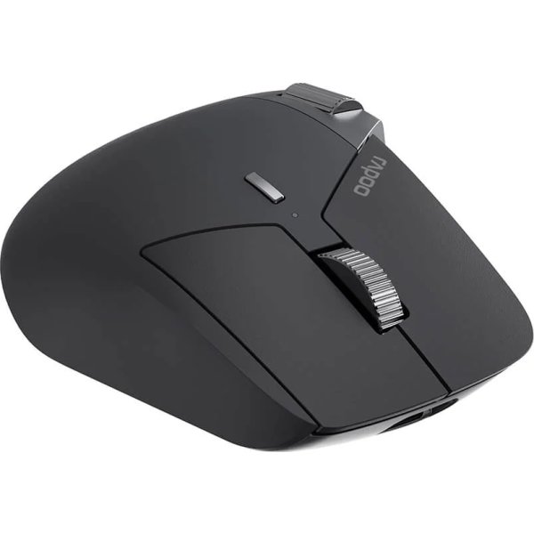 RAPOO Mus, MT760L, Trådlös, Multi-Mode, Mörkgrå