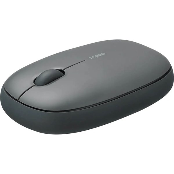 RAPOO Mus M660 tyst, Trådlös, Multi-Mode, Grå