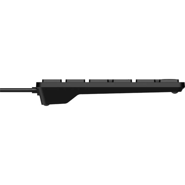 RAPOO Tangentbord NK8020, USB-kabel, svart