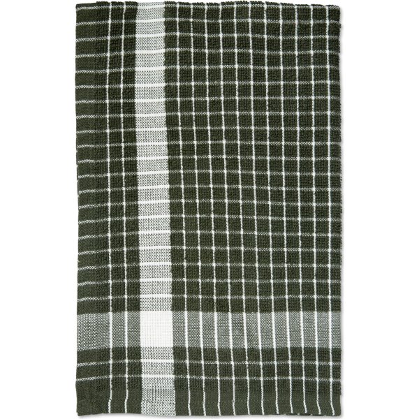 Engholm kökshandduk, bomullsfrotté, 45x70cm, grön