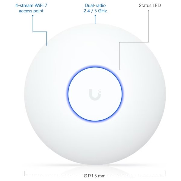 UbiQuiti U7-LITE - Access Point -WiFi 7 -Inomhus