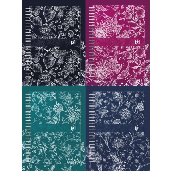 Oxford Romance Anteckningsbok | A6 | Rutad | Ass.