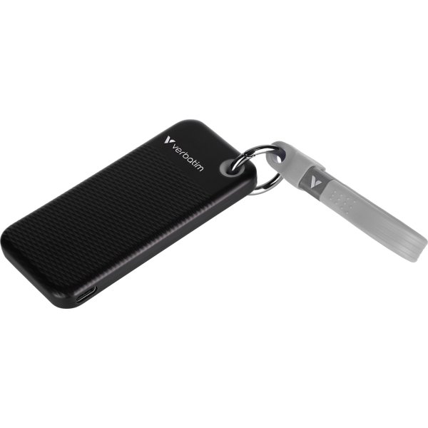 VERBATIM USB 3.2 Gen 2 1TB, SSD, Svart/Grå