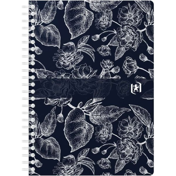 Oxford Romance Spiralbok | A5 | Kvadrat. | Ass.