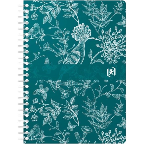 Oxford Romance Spiralbok | A5 | Kvadrat. | Ass.