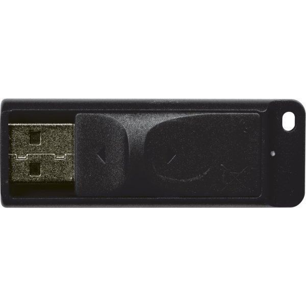 Verbatim USB 2.0 Store 'N' Go Slider, 16GB, Svart