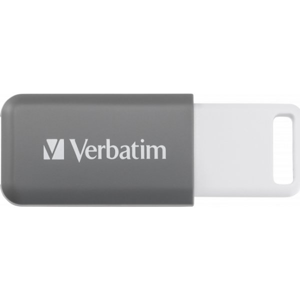 Verbatim USB-minne, DataBar USB 2.0, 128GB, Grå