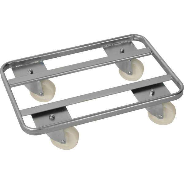 Låg transportvagn till lådor, 60x40x16 cm, 300 kg