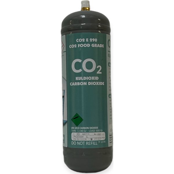 Waterrex CO2-tryckregulator, 600 & 1200 gram