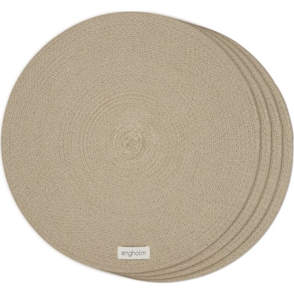 Engholm Thor tablett, Ø40 cm, natur, 4 st.