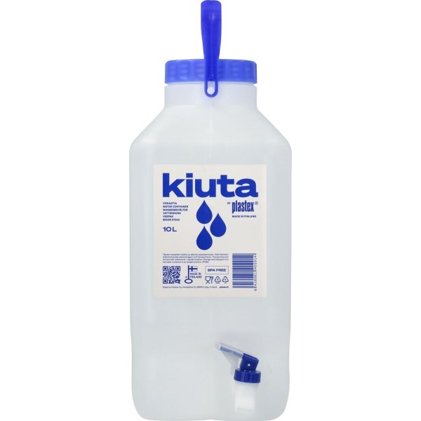 Plastex Vattenflaska 10 L m/kran, livsmedelsgodkä.