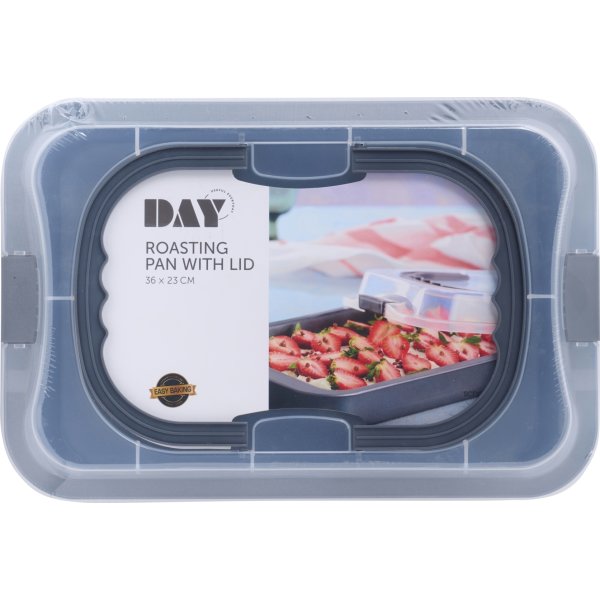 Day Ugnsform med lock 36x23 cm.