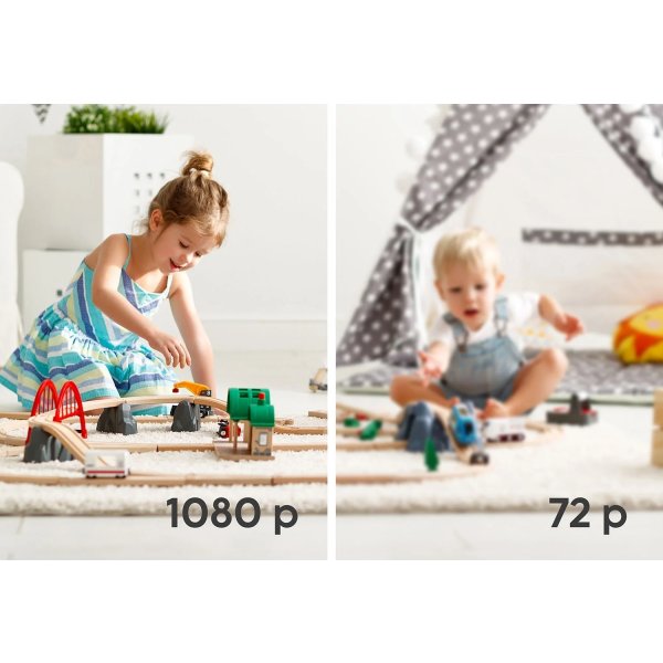 HAMA Övervakningskamera, inomhus, svart