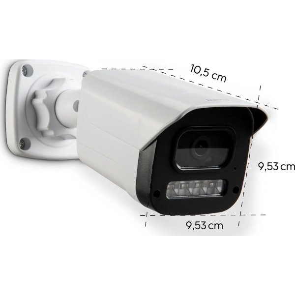 HAMA Övervakningskamera, Utomhus, vit