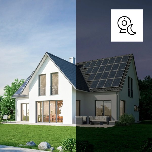 HAMA Övervakningskamera, Utomhus, vit