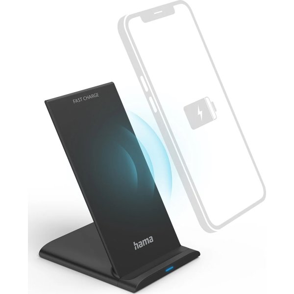 HAMA Laddstation, trådlös - 10W, svart