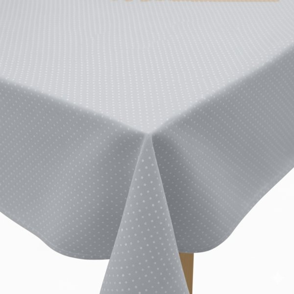 Engholm Dotea duk, grå, 140x270 cm.