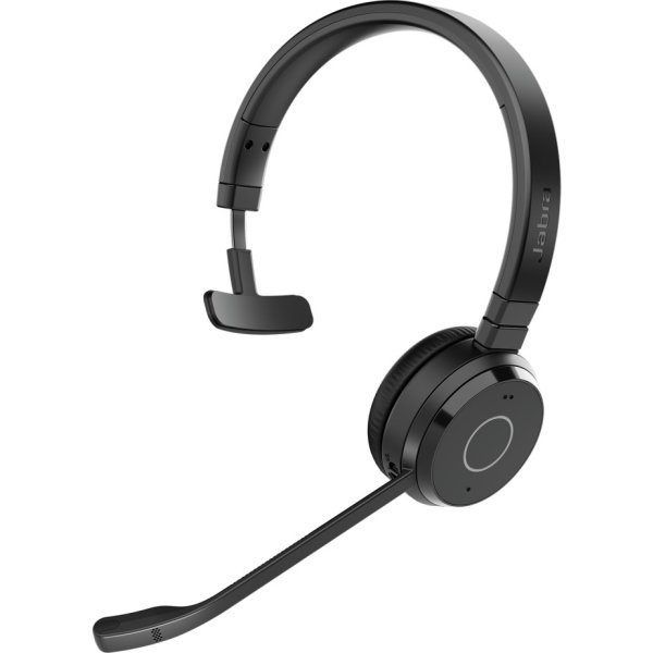 Jabra Evolve 65 TE, Link 390a UC Mono med stativ