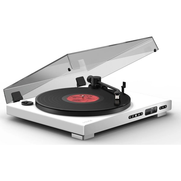 MIXX Vinyl- och CD-spelare, Analog Plus - Vit