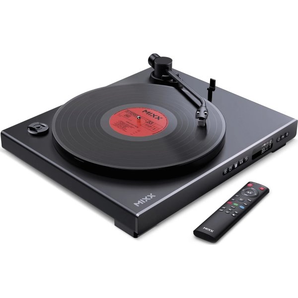 MIXX Vinyl- och CD-spelare, Analog Plus - Svart