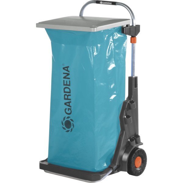 Gardena Trädgårdsvagn/avfallsstativ med lock