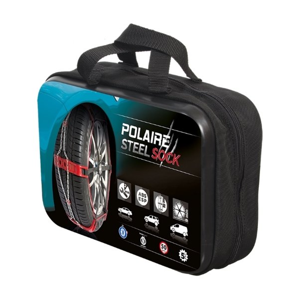 Polaire 2x Snökedjor, Steel Sock - 106