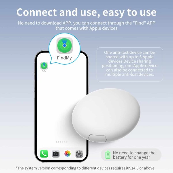 Boomee Spårning - Itag Tracker, vit