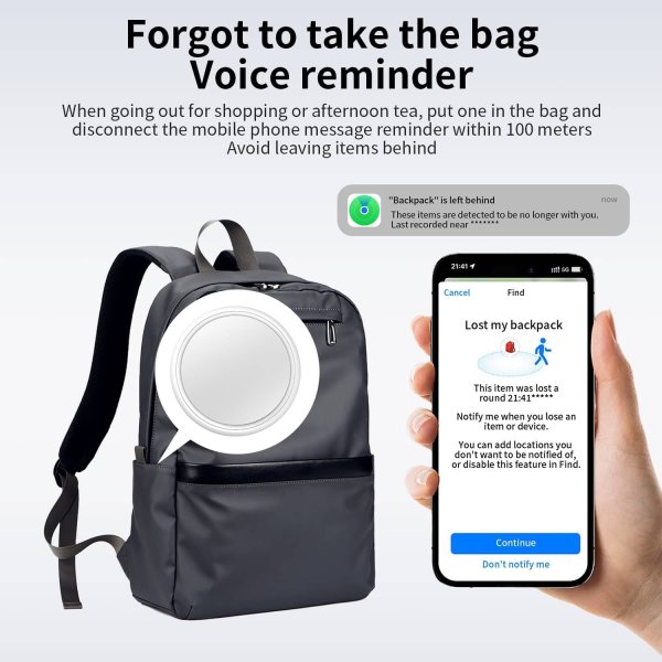 Boomee Spårning - Itag Tracker, vit