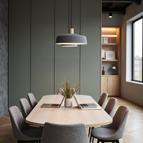 Felta Pendel filtlampa, grå