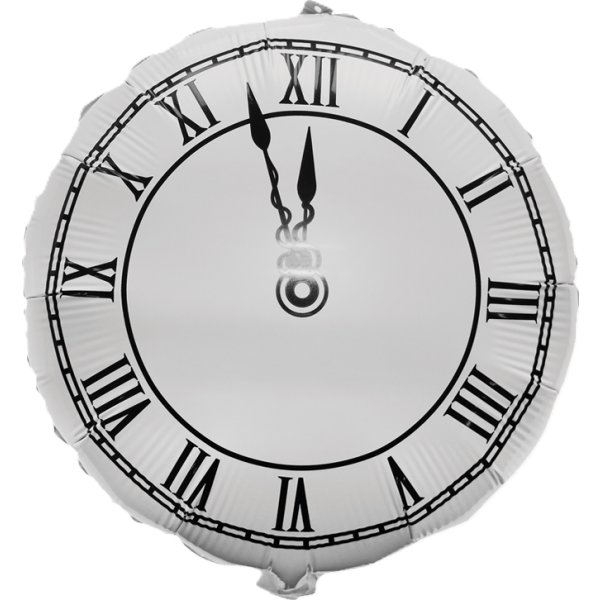 Folieboll, nyårsklocka