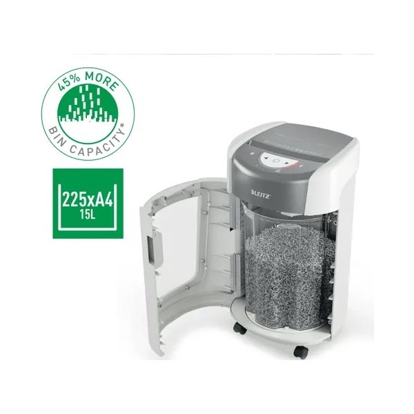 Leitz Dokumentförstörare t.hemmakontor P5 15L, Vit