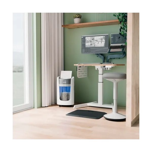 Leitz Dokumentförstörare t.hemmakontor P5 15L, Vit