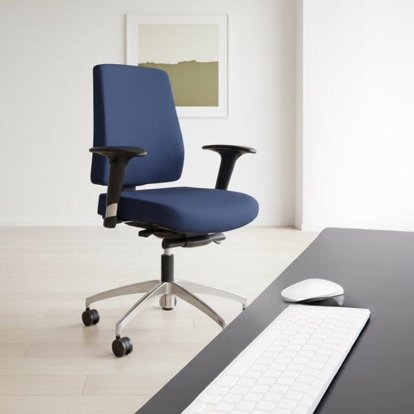 Kontorsstol Merano Blå
