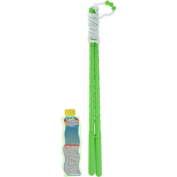 Såpbubblesset XXL, gigantiska bubblor, grön/rosa