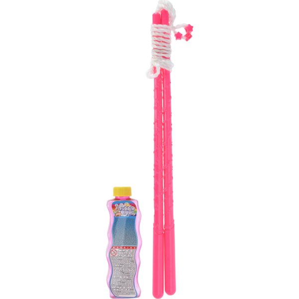 Såpbubblesset XXL, gigantiska bubblor, grön/rosa
