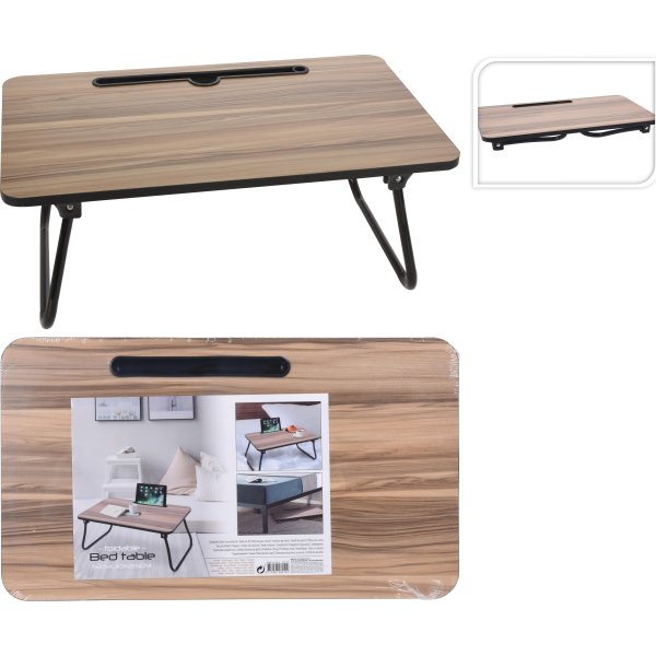 Serveringsbricka hopfällbar, 52,5x30x21,5 cm.