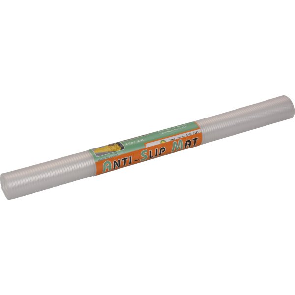 Halkfri matta, klar plast, 46x100 cm.