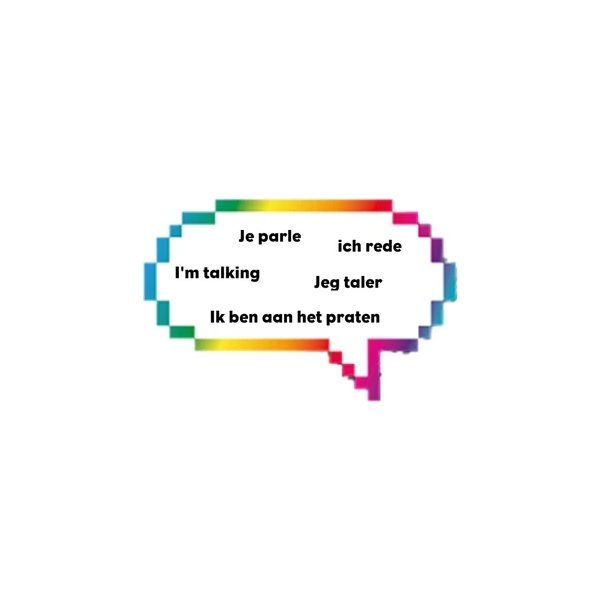 Little Balance personvåg, vit, tal