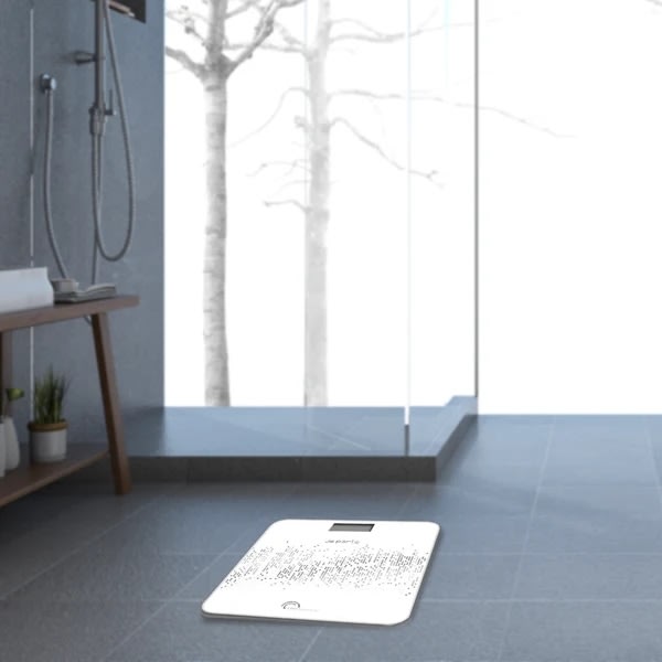 Little Balance personvåg, vit, tal